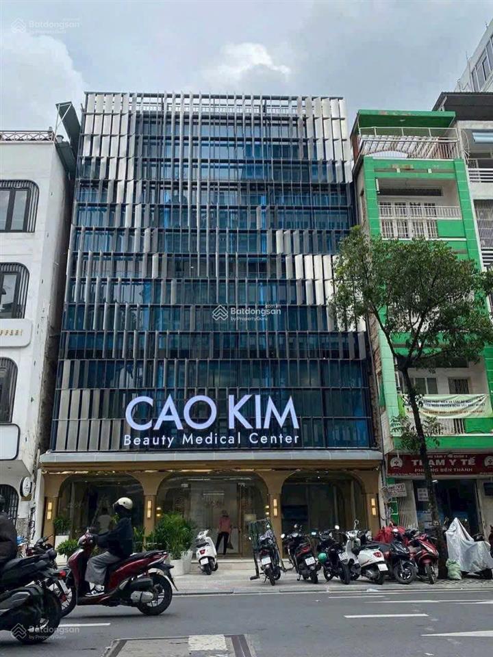 Bán tòa building ngay mặt tiền kỳ đồng dt12.5x30m hầm+7 tầng hđt 350 tr/tháng giá 72 tỷ
