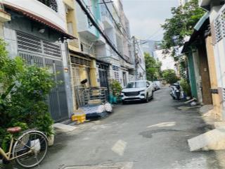 Nhà 1 trệt 1 lầu 5x13m nở hậu 5.9m 63.5m2 ngay chợ an nhơn. tiện sửa bán, xây chdv