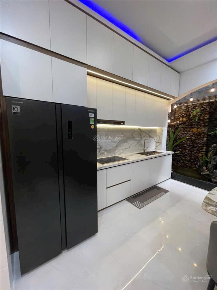 Nhà phố 3 lầu quận 12 hẻm xe hơi 7m gần hà huy giáp full nội thất cao cấp