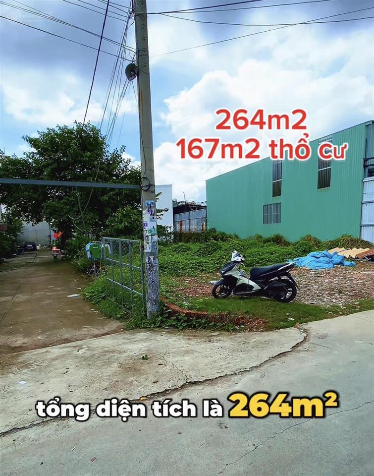 Giảm gấp 2 tỷ đất xây biệt thự 12x22m, 2 mt tl31, gần sông sài gòn quận 12 .chỉ còn 9.9 tỷ 264m2