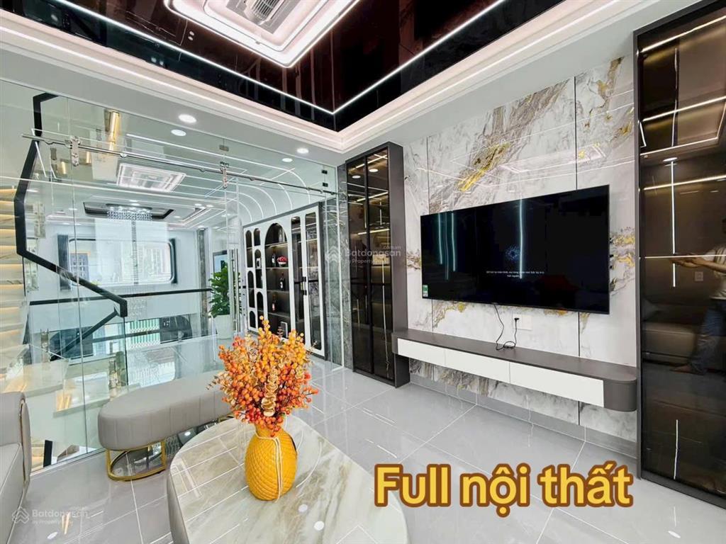 Giảm 200tr nhà mới xây 1 trệt 1 lửng 3 lầu