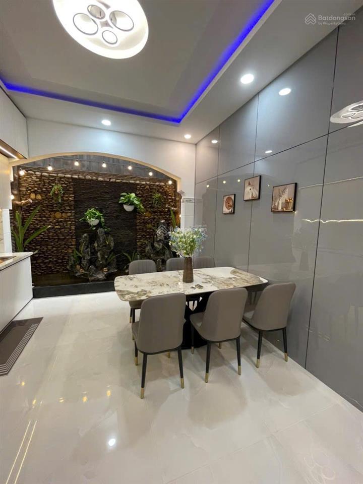 Nhà phố 3 lầu quận 12 hẻm xe hơi 7m gần hà huy giáp full nội thất cao cấp