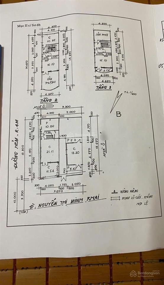 Bán nhà lô góc mặt tiền nguyễn thị minh khai ngang 9,3m. dt 120m2. chỉ 182tr/m2