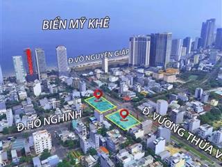 Siêu phẩm bán đất tặng nhà 2 tầng, 3 phòng ngủ, dt 100m2 ngang 5m cực đẹp giá 7,8 tỷ cách biển 100m