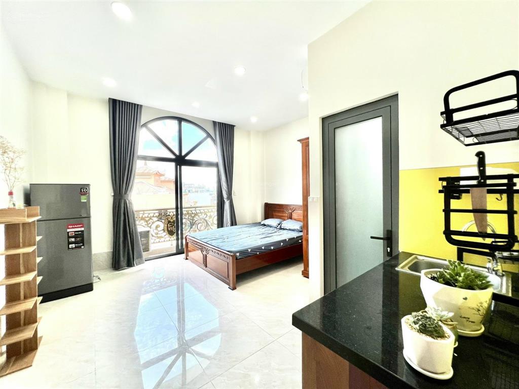 Cho thuê chung cư mini view đẹp tại nguyễn thái bình, 5,2 triệu, 25m2