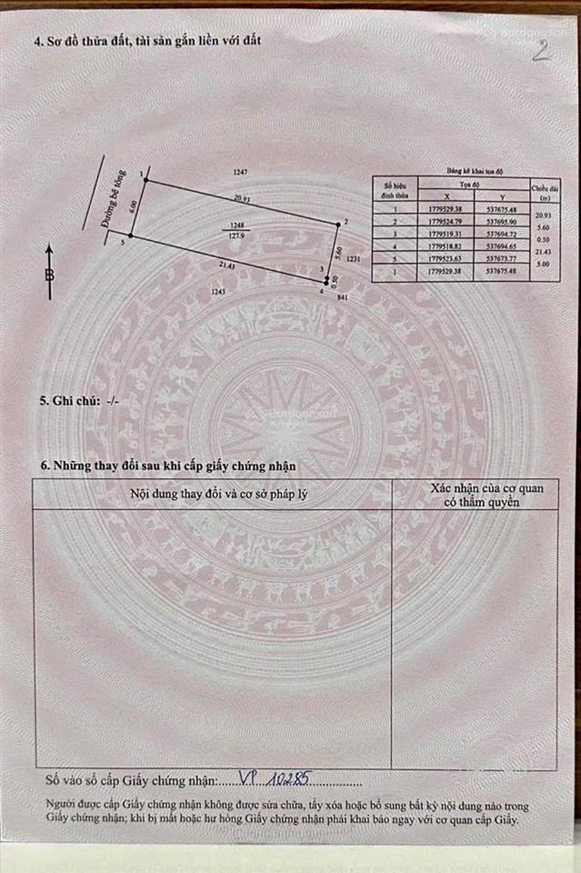 Cần bán đất kiệt, tổ dân phố vân dương 1, phường liên chiểu, tp đà nẵng