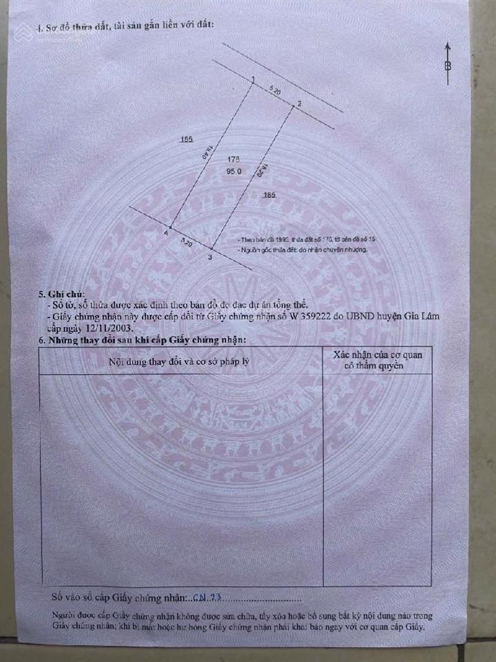 Bán đất tặng nhà phố bồ đề,ô tô vào nhà,dt100m2,mt 5,5m.ngõ thông hồng tiến,giá tốt đầu tư.