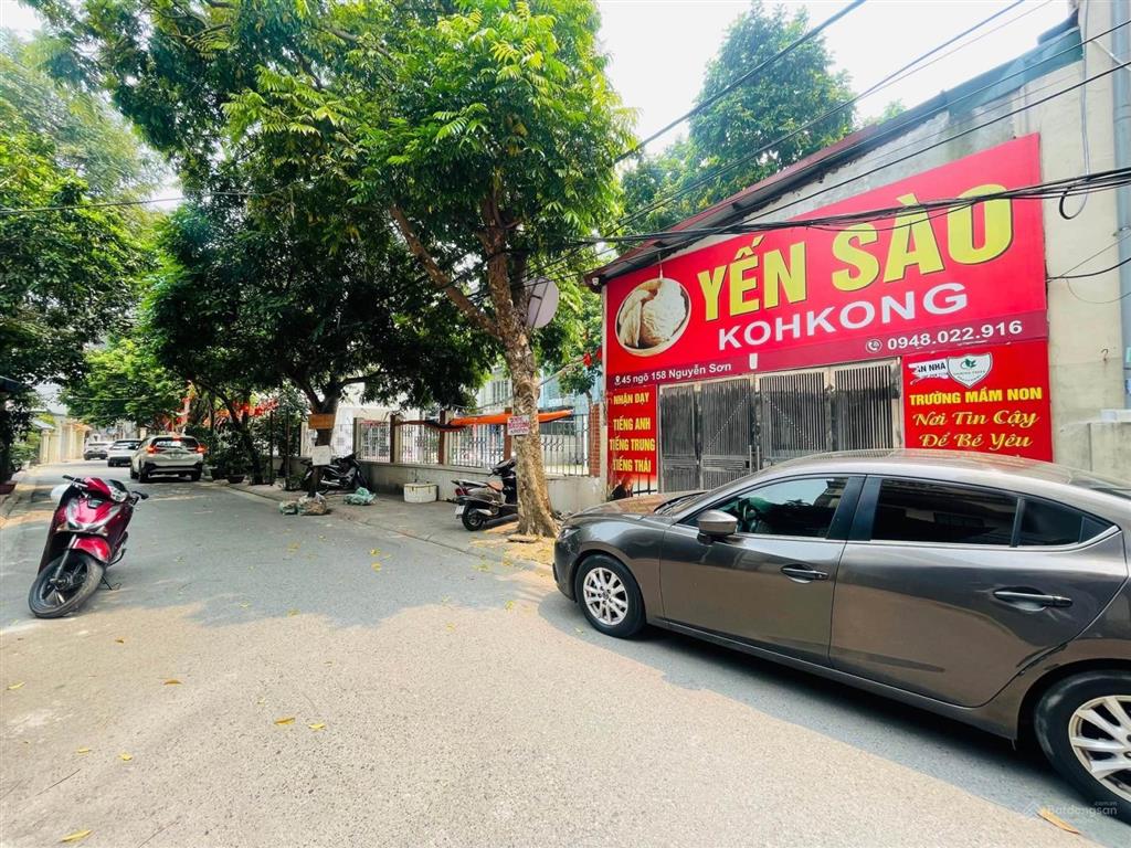 Cực phẩm hàng hiếm. đất đẹp mặt ngõ 158 phố nguyễn sơn, long biên, đón đầu quy hoạch dt 85m2 y hình