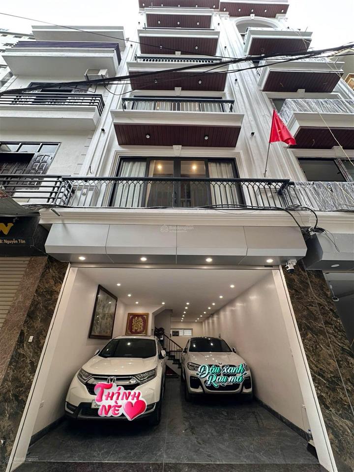 Nhà đẹp,dân xây nguyễn văn cừ,gia thụy,long biên.dt 75m2 x 7 tầng thang máy,ô tô tránh.chào 27 t.ỷ