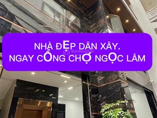 Hiếm có siêu phẩm 8 tầng thang máy, tọa độ vàng ngay chợ ngọc lâm. dt 55m2, giá rẻ đầu tư