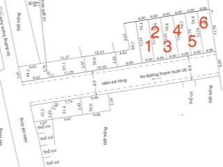 Dự án mới sắp ra sổ. tx25. dt 4 x 13,65m2. giá 3.85 tỷ