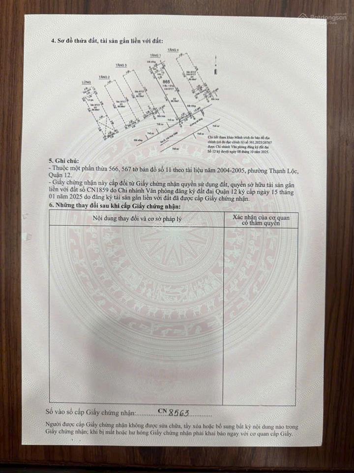 Nhà full nội thất có thang máy thạnh lộc 37. dt 4 x 20m. hướng đông nam. giá 8.35 tỷ