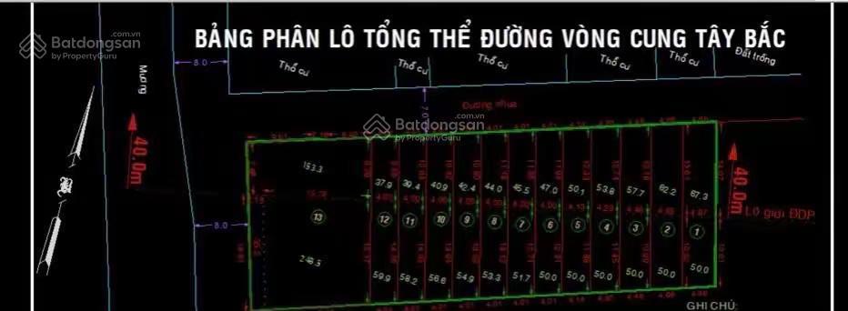 Góc 2mt. thới an  thạnh xuân. (vòng cung tây bắc). 40m.