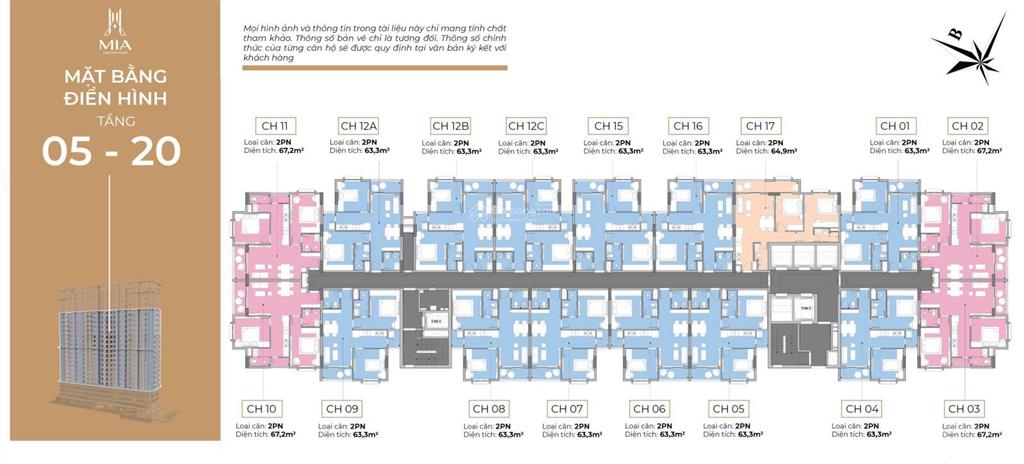 Chỉ từ 39 triệu/m2 sở hữu siêu phẩm căn hộ mia center point đà nẵng giá gốc từ cđt mia invest
