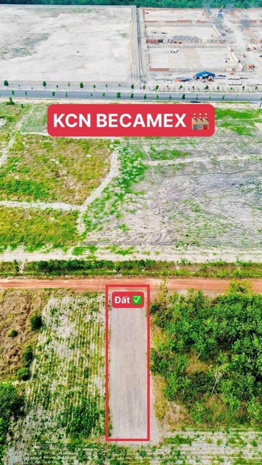 Chủ cần bán 500m2 xây trọ được ngay, vành đai kcn becamex 4633ha chơn thành đối diện cty hoạt động
