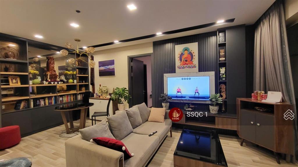 Tin thật 100%  thuê nhanh siêu phẩm 2pn full nội thất view nội khu thoáng mát tại đảo kim cương