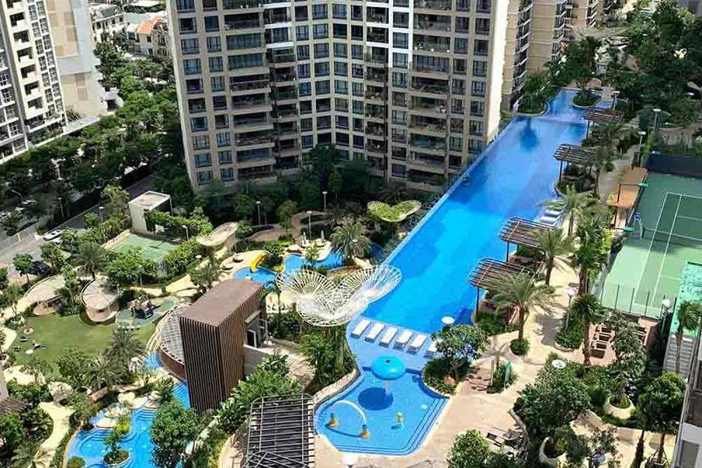 Tin thật 100%  một trong số ít căn 1pn 59m² full nội thất, tầng cao giá tốt dự án estella heights