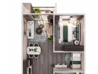 Bán căn 1pn+ , diện tích 47 m2 , hướng mát , chỉ bỏ 20% ký hđmb , htls 0% trong 3 năm.