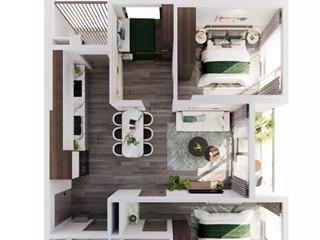 Bán căn 2pn+ , diện tích 67,5m2 , hướng mát , chỉ bỏ 20% ký hđmb , htls 0% trong 3 năm.