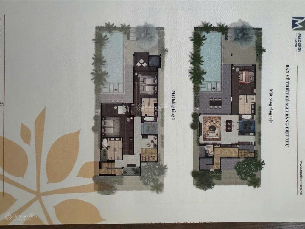 Chính chủ bán villa vip nhất dự án angsana residences hồ tràm  đã đi vào vận hành