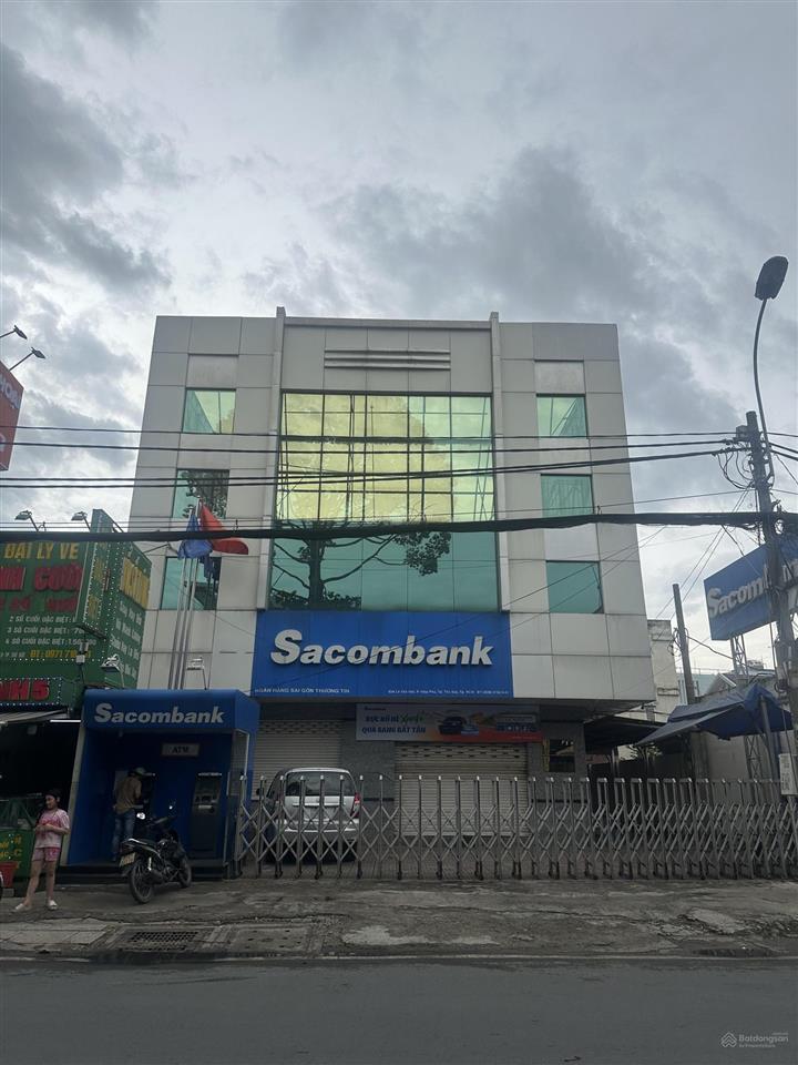 Mặt tiền lũy bán bích, dt 13m x 35m, ngân hàng đang thuê 325tr/tháng, 7 tầng, 1500m2 sàn, 85 tỷ