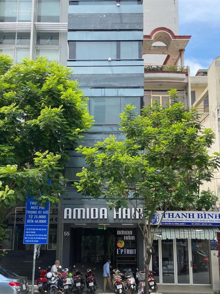 Tòa nhà mt nguyễn cư trinh q1  ngay ks pullman  hđt 95tr/tháng  7 tầng  45 tỷ  dt 4,4m x 17m