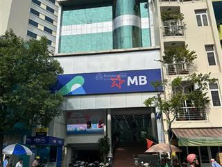 Tòa nhà mt hoàng hoa thám, bình thạnh  dt 12 x 23m  hầm 5t  ngân hàng thuê 290tr/tháng  67 tỷ