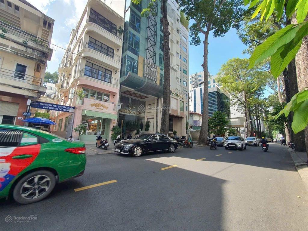 Toà nhà mt 85a bùi thị xuân q1, hầm 7 tầng thang máy, dt 6,1m x 27m, hđt 370tr/tháng, 62 tỷ