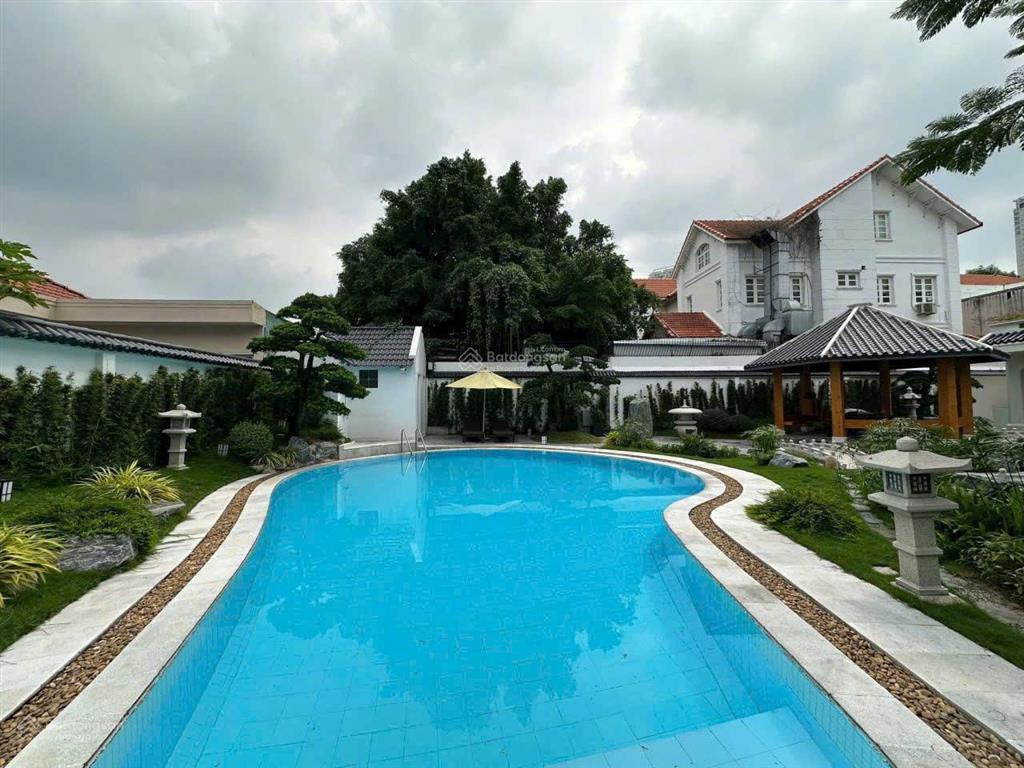 Biệt thự hồ bơi đường trần ngọc điện  p thảo điền  dt 51m x 19m  công nhận 971m2  220 tỷ