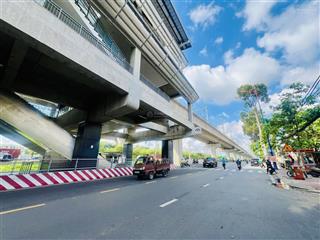 Lô đất mặt tiền sát ga metro cấp phép 1 hầm 6 tầng 110m2 mt 7m nở hậu 9.9 tỷ