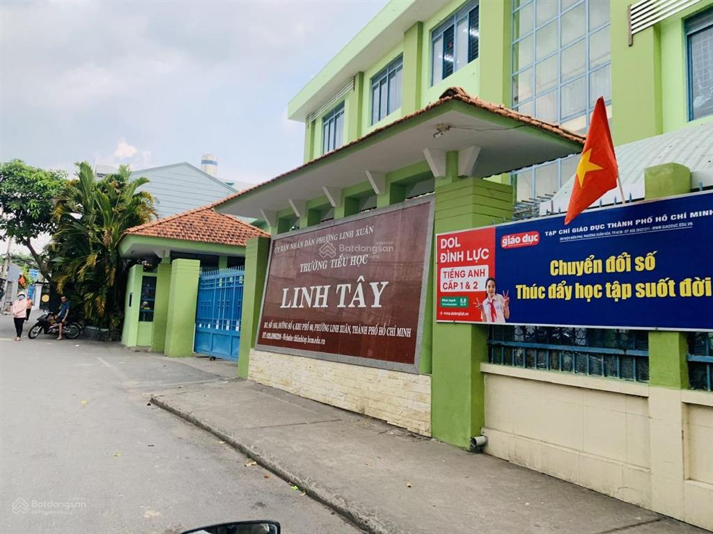 Hiếm bán lô đất 4.6 tỷ  vài bước ra phạm văn đồng linh tây xây dựng full đất không chừa hxh 5m