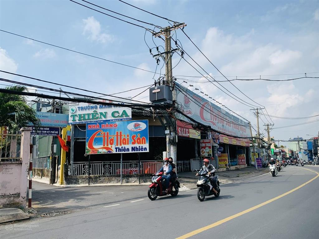 Bán nhà mặt tiền linh tây  105m2  sát bên đh cảnh sát  đường thông kha vạn cân  8.7 tỷ tl