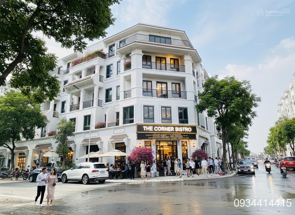 Vip! căn liền kề góc 175m2 giá 49 tỷ ( 283tr/m2) khu tinh hoa vinhomes cổ loa. quỹ căn góc giá tốt