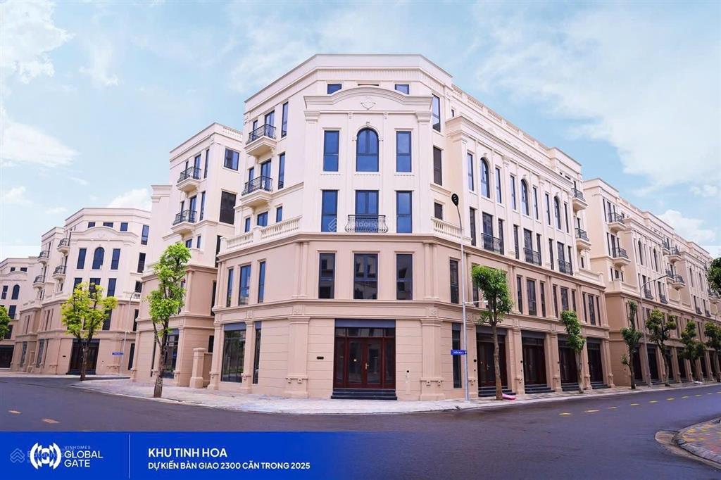 Vip! căn liền kề góc 175m2 giá 49 tỷ ( 283tr/m2) khu tinh hoa vinhomes cổ loa. quỹ căn góc giá tốt