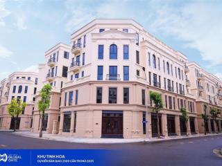 Vip! căn liền kề góc 175m2 giá 49 tỷ ( 283tr/m2) khu tinh hoa vinhomes cổ loa. quỹ căn góc giá tốt