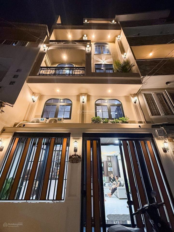 Siêu hiếm phú nhuận nhà đẹp ngang lớn 6m  hxh 4 chỗ thông, đ.thích quảng đức  5 tầng  36m2 (6x6)