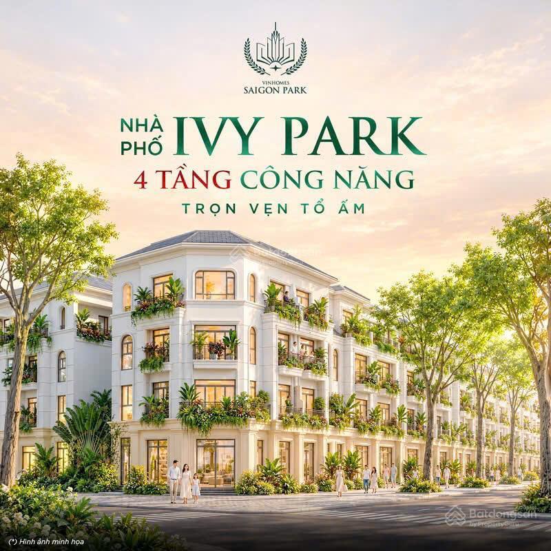 Sở hữu ngay căn lk 60m2 vinhomes saigon park, hóc môn, vị trí mặt tiền đường lớn 19m