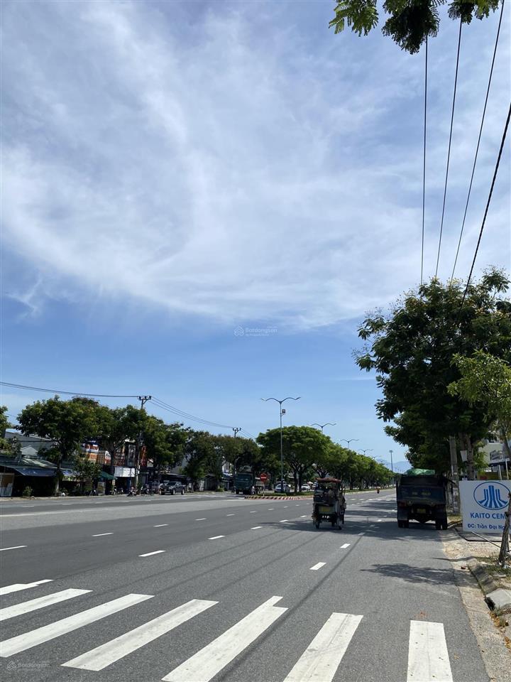 Cần bán lô đất 187.5m2 (7.5x25m) mặt tiền trần đại nghĩa sát kđt fpt, phú mỹ an, giá đầu tư