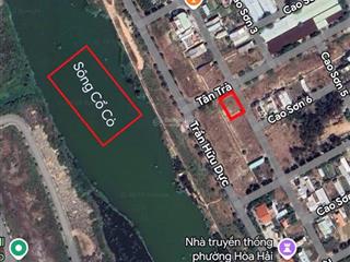 Bán lô góc sát sông gần biển đường tân trà (10.5m) giá bán nhanh