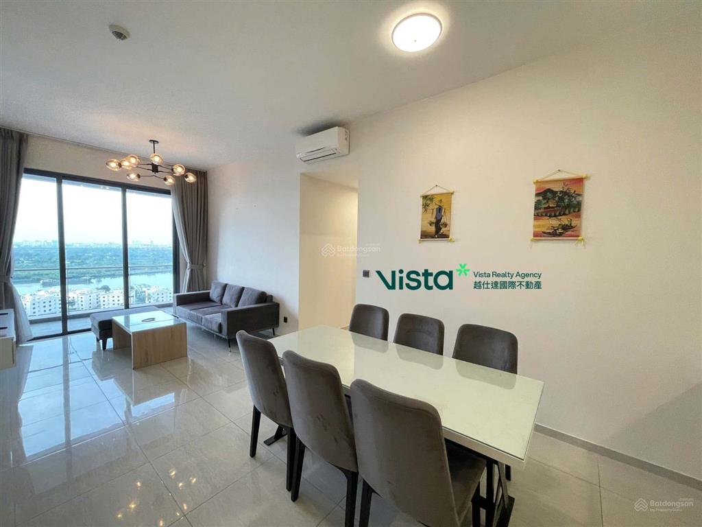 Cho thuê q2 thảo điền  3 phòng ngủ  view sông  nội thất vừa mua  50 triệu