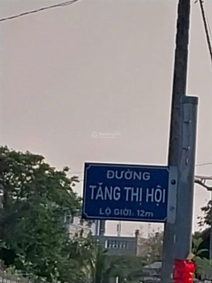 Bán gấp lô đất thổ cư 5x42m mặt tiền tăng thị hội