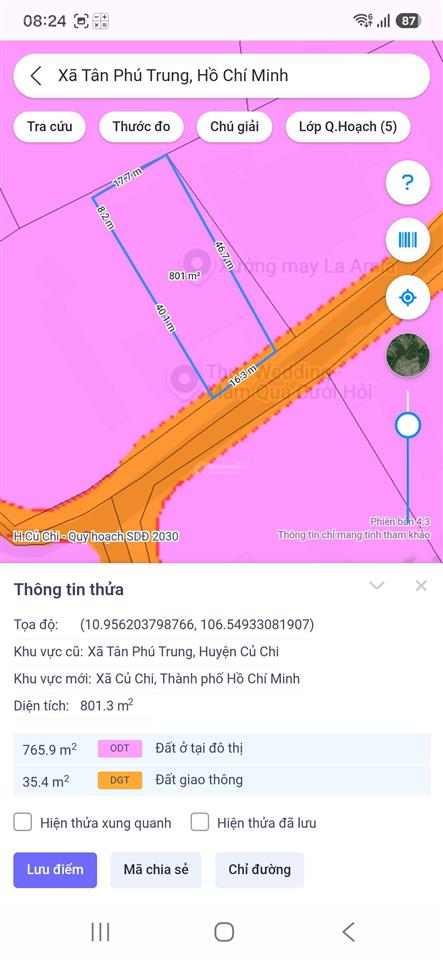 Bán gấp nhà xưởng dt 800m2 tân phú trung, củ chi