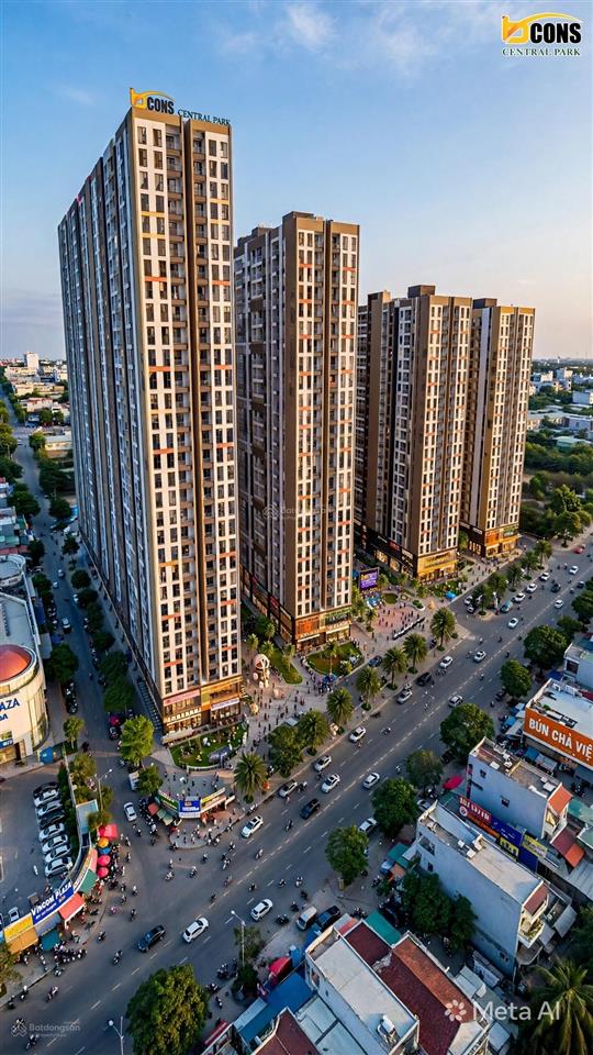 Ra mắt căn hộ 2pn 2wc 52m2 bcons central park ngay tại vincom biên hoà 0938 355 ***