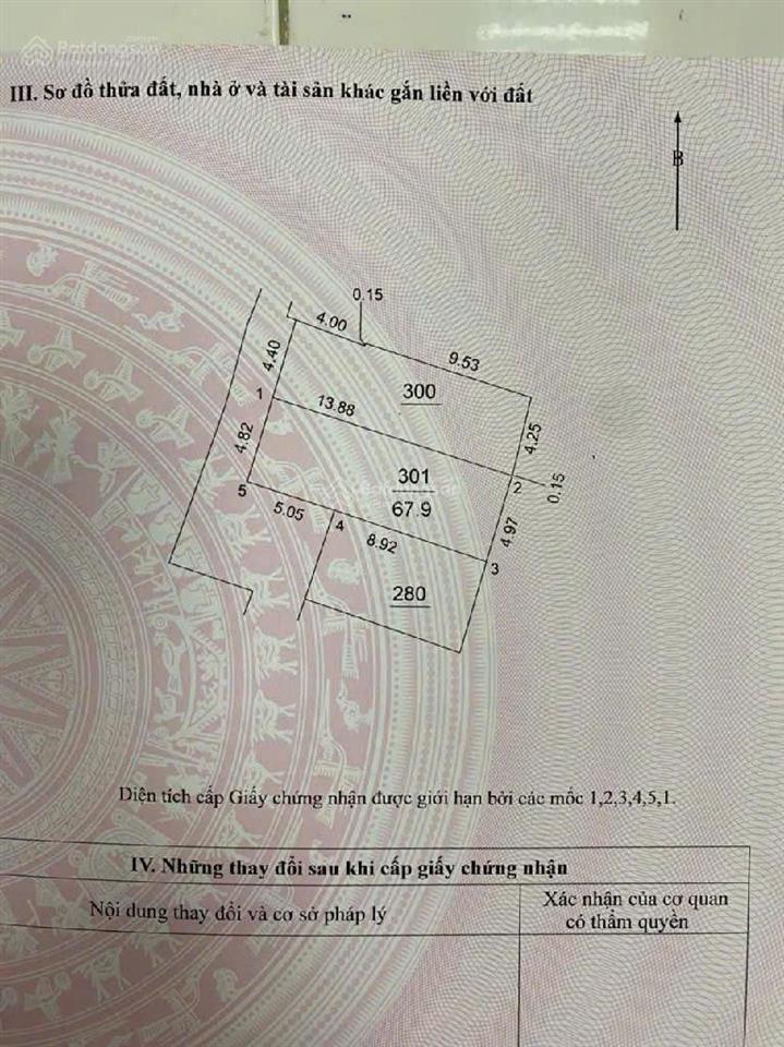 Bán đất hai mặt thoáng xuân canhđông anhdt 67,9mđường ô tôgiá hơn 6.5 t.ỷ