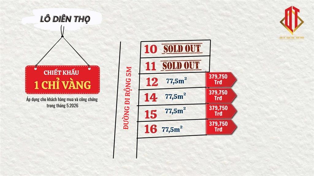 Sản phẩm siêu đẹp giá tốt diên khánh, chỉ 379tr