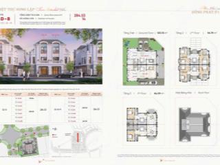 Bán biệt thự song lập, giá giai đoạn 1 chỉ 88 triệu/m2 bao gồm nhà với đất