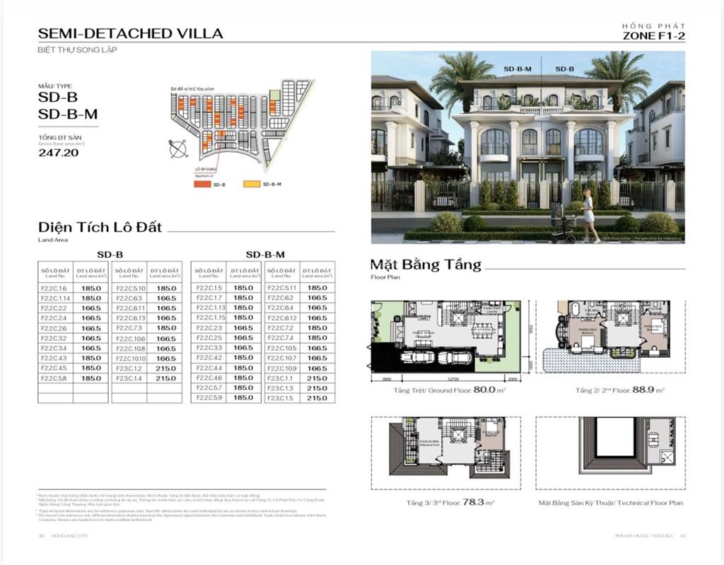 Bán btsl hồng hạc city giai đoạn 2 , 9x18,5( xây 3 tầng hoàn thiện) đơn giá ~57tr/m2 sàn xd