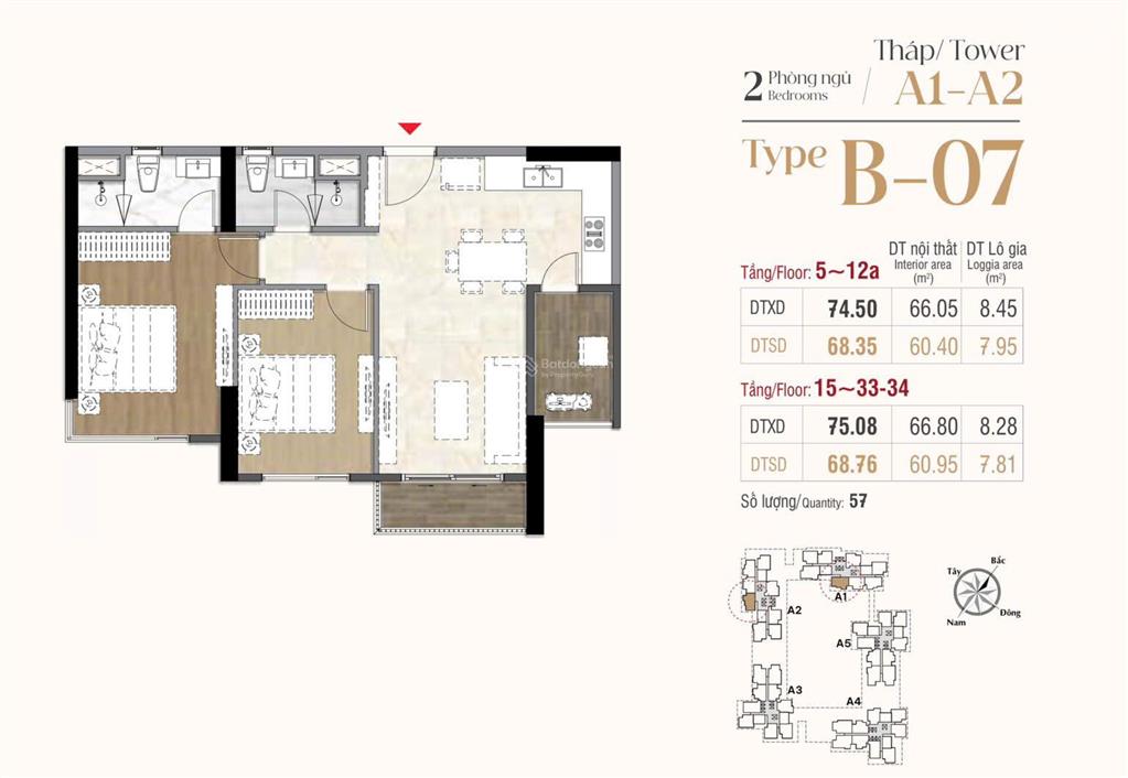 Cần bán căn 2pn 2vs harmonie, trả trước 680triệu