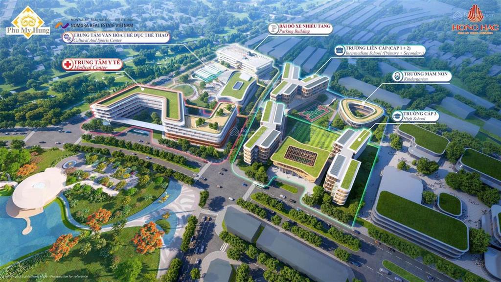Bán nhà phố liền kề căn xẻ khe hồng hạc city phú mỹ hưng trả trước chỉ 3,5 tỷ, nhận nhà 6/2027
