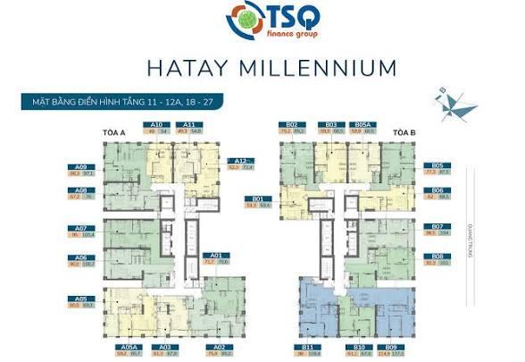 Bán cc 1pn, 1wc ở số 4, tòa tháp thiên niên kỷ  giá tốt 5,8 tỷ, 62m2